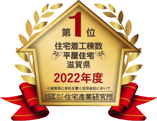 住宅着工棟数平家住宅滋賀県2022年度第一位