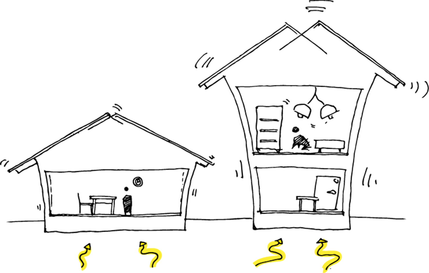 地震や台風などの災害に強い